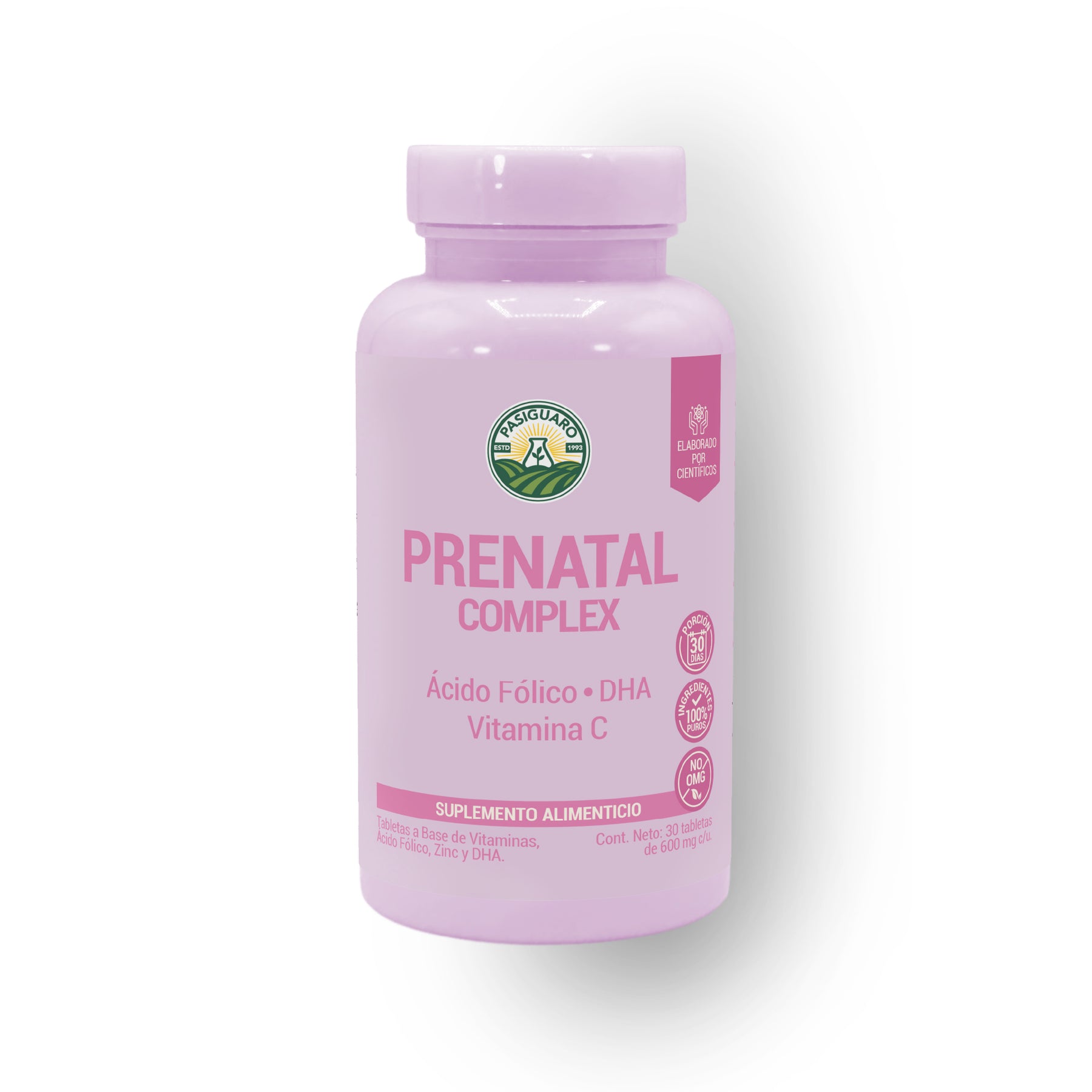 Prenatal Complex  30 Tabletas 600 Mg