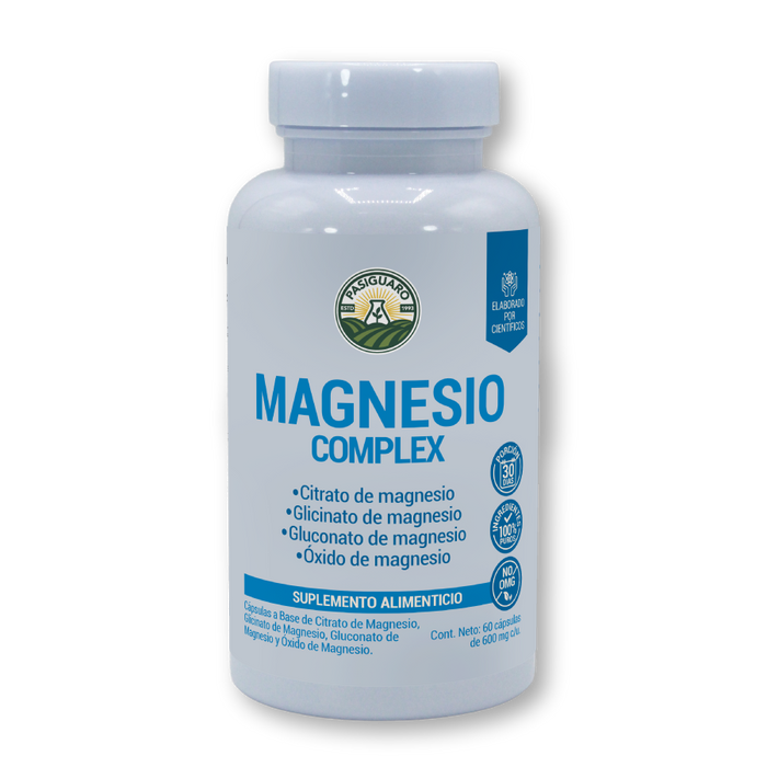 Magnesio Complex 60 Tabletas 600 Mg