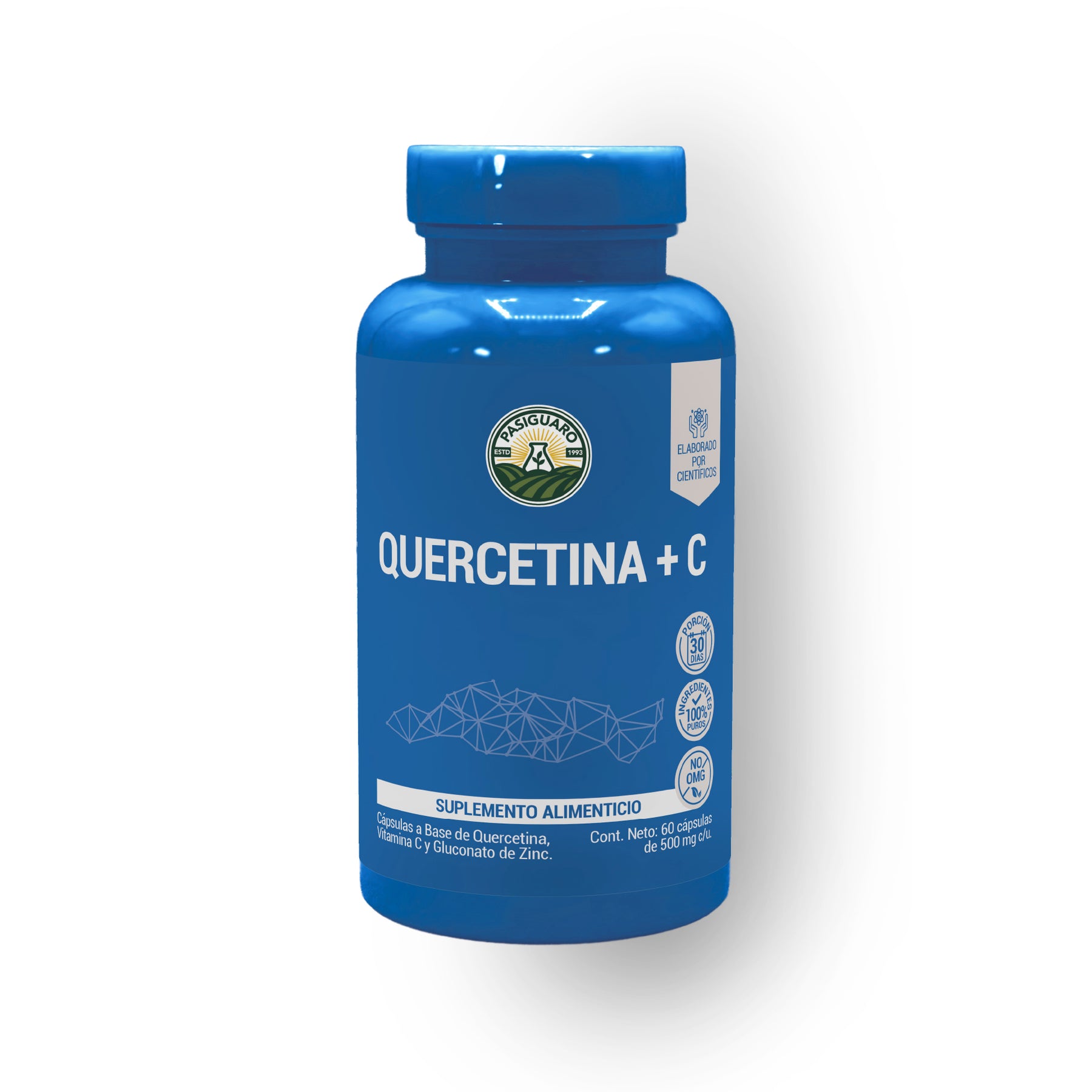 Quercetina + C  60 Cápsulas 500 mg