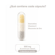 Quercetina + C  60 Cápsulas 500 mg