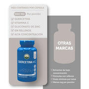 Quercetina + C  60 Cápsulas 500 mg