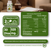 Rhodiola Rosea  60 Cápsulas 525 Mg