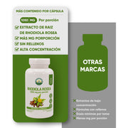 Rhodiola Rosea  60 Cápsulas 525 Mg