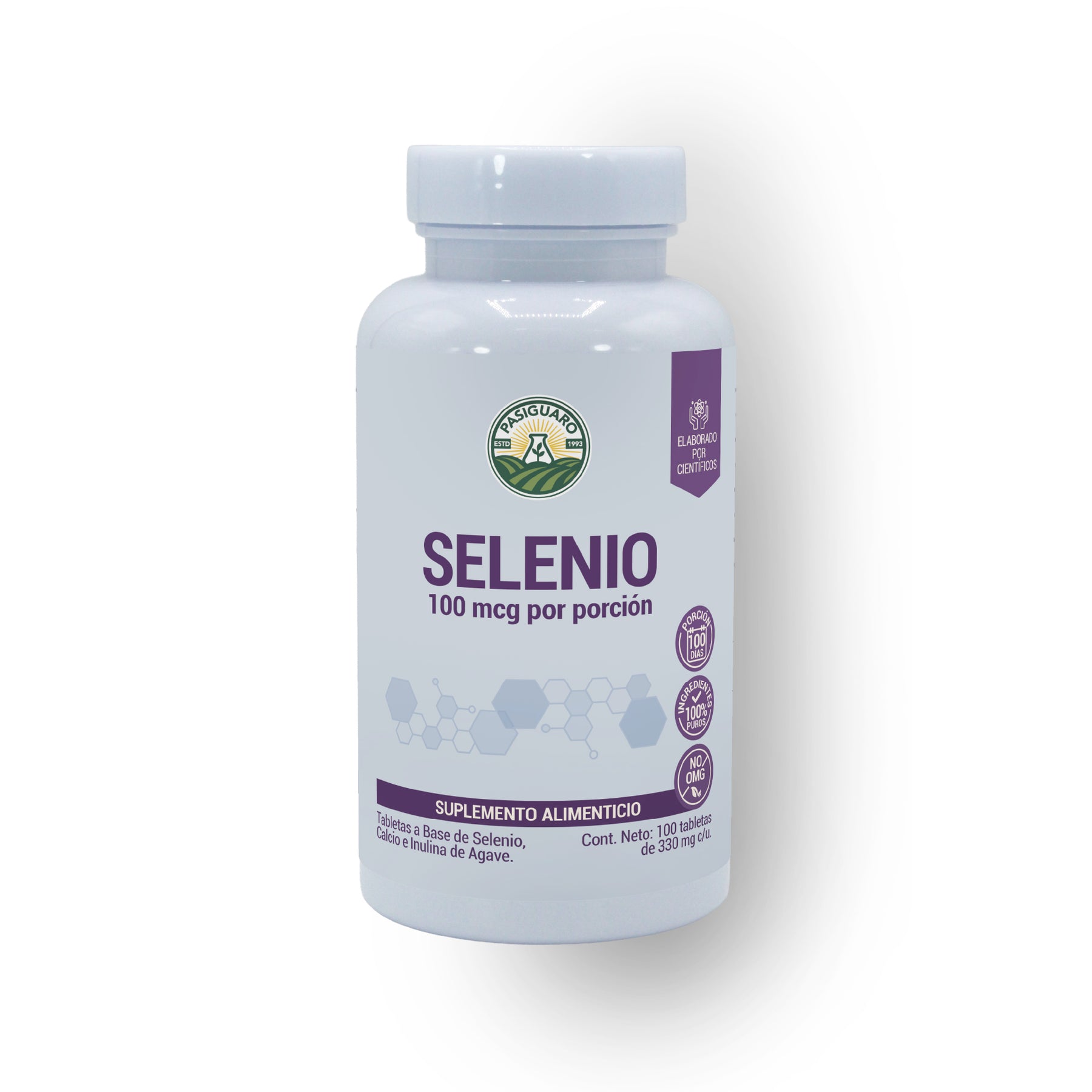 Selenio  100 Tabletas 330 Mg