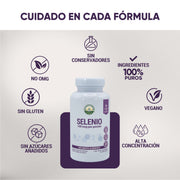 Selenio  100 Tabletas 330 Mg