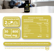 Shilajit 60 Cápsulas 400 Mg
