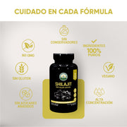 Shilajit 60 Cápsulas 400 Mg