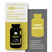 Shilajit 60 Cápsulas 400 Mg
