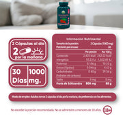 Schizandra 60 Cápsulas 500 mg