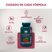 Schizandra 60 Cápsulas 500 mg