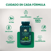 Té Verde Extracto  60 Cápsulas 500 Mg