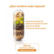 Tongkat Ali Complex  60 Cápsulas 900 Mg