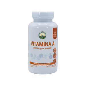 Vitamina A 30 Cápsulas de 350 mg