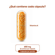 Vitamina A 30 Cápsulas de 350 mg