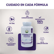 Vitamina B12 30 Tabletas de 300 mg
