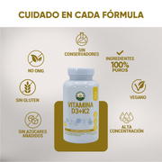 Vitamina D3+K2 30 Cápsulas 600 Mg