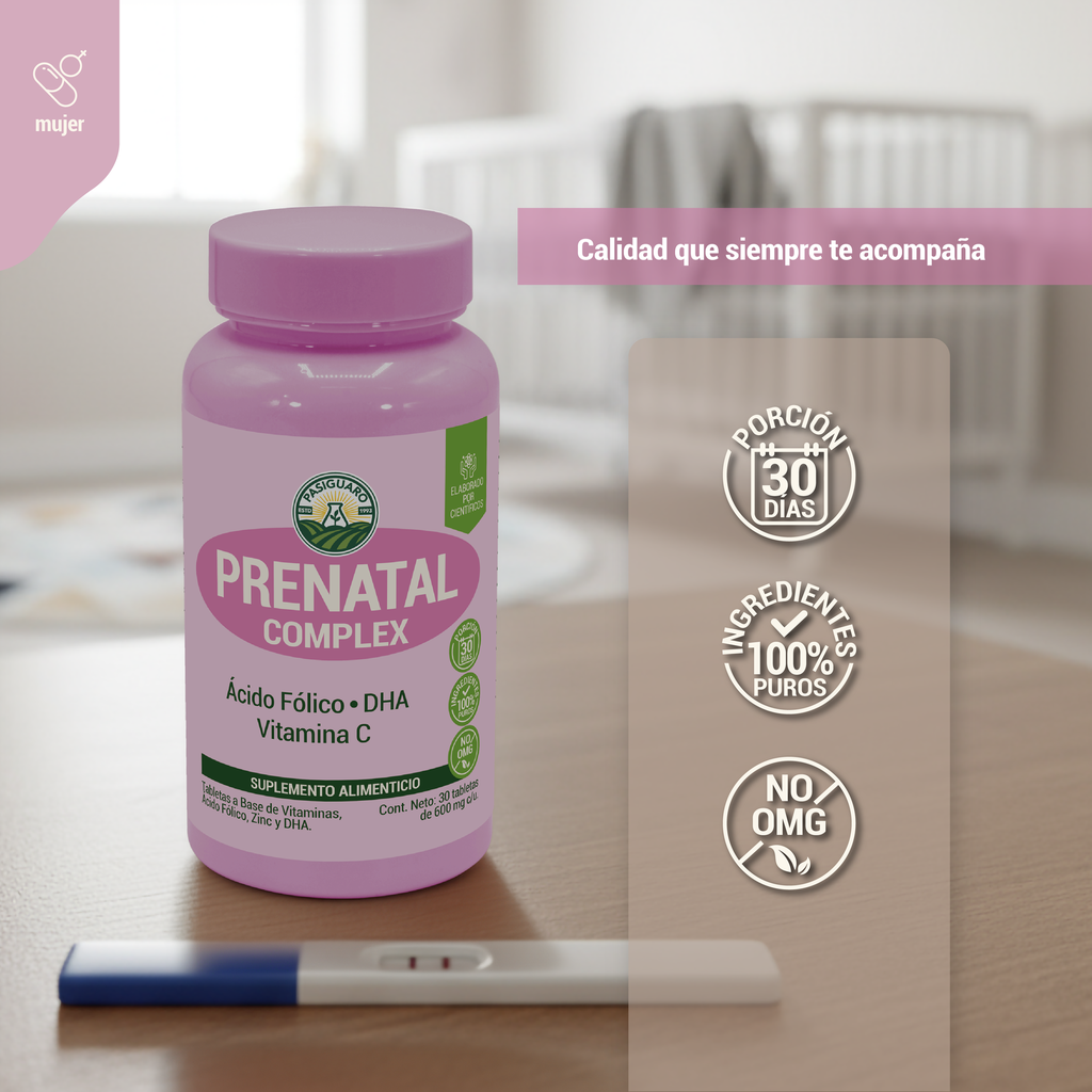 Prenatal Complex 30 Tabletas 600 mg