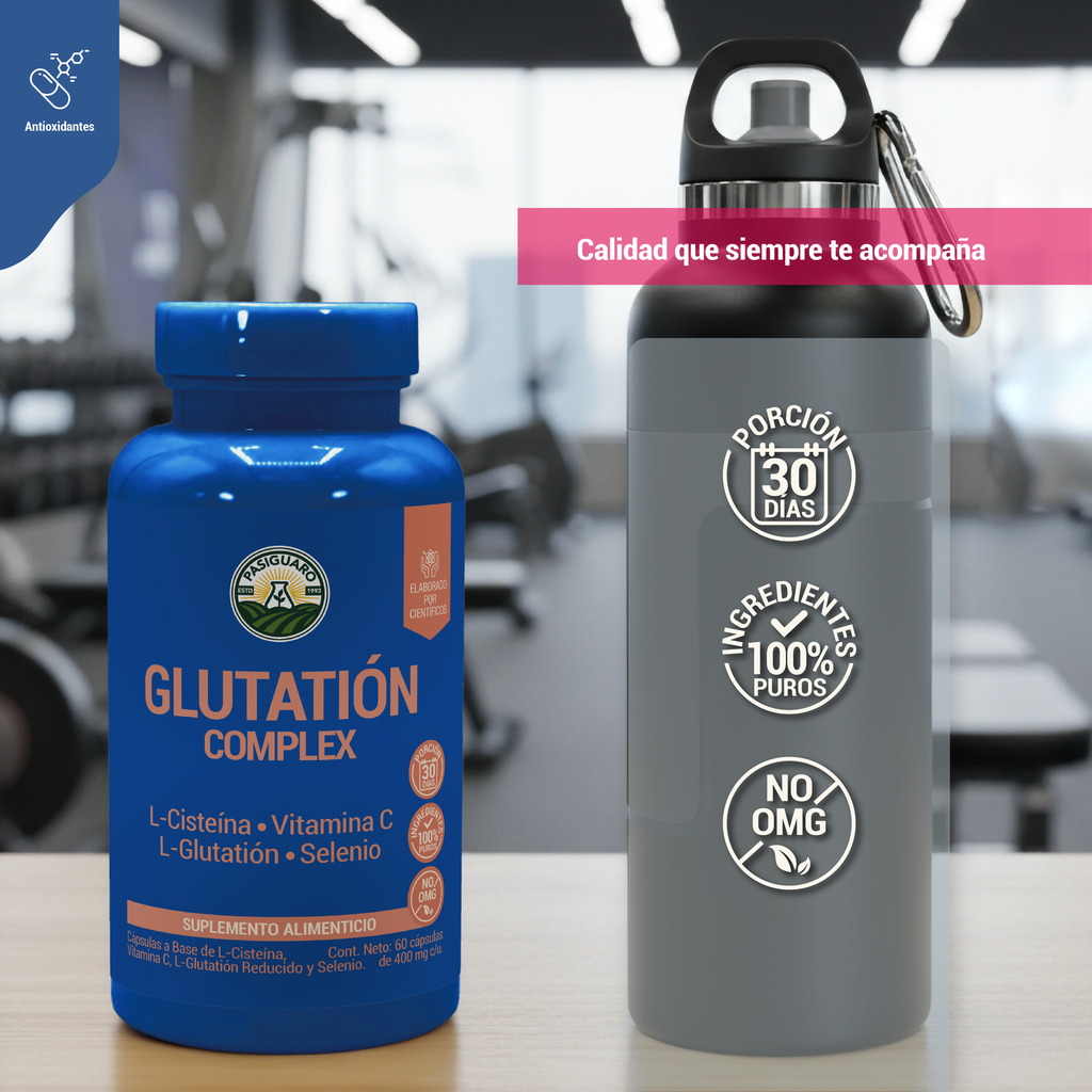 Glutatión Complex 60 cápsulas de 400mg