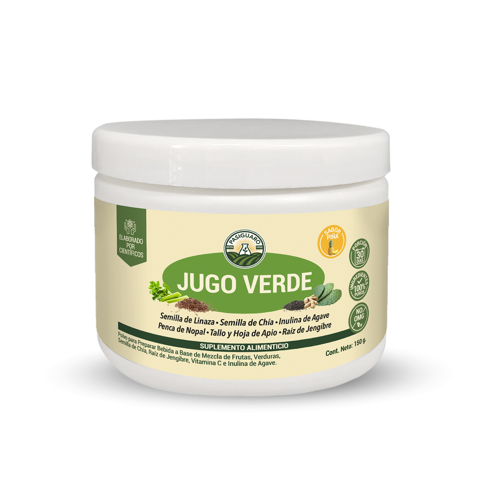 Jugo Verde Sabor Piña 150 g Pasiguaro