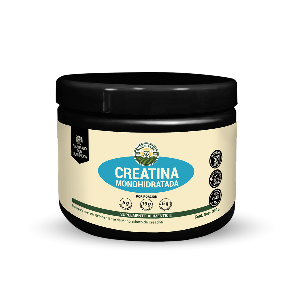 Creatina Monohidratada de 300 G Pasiguaro