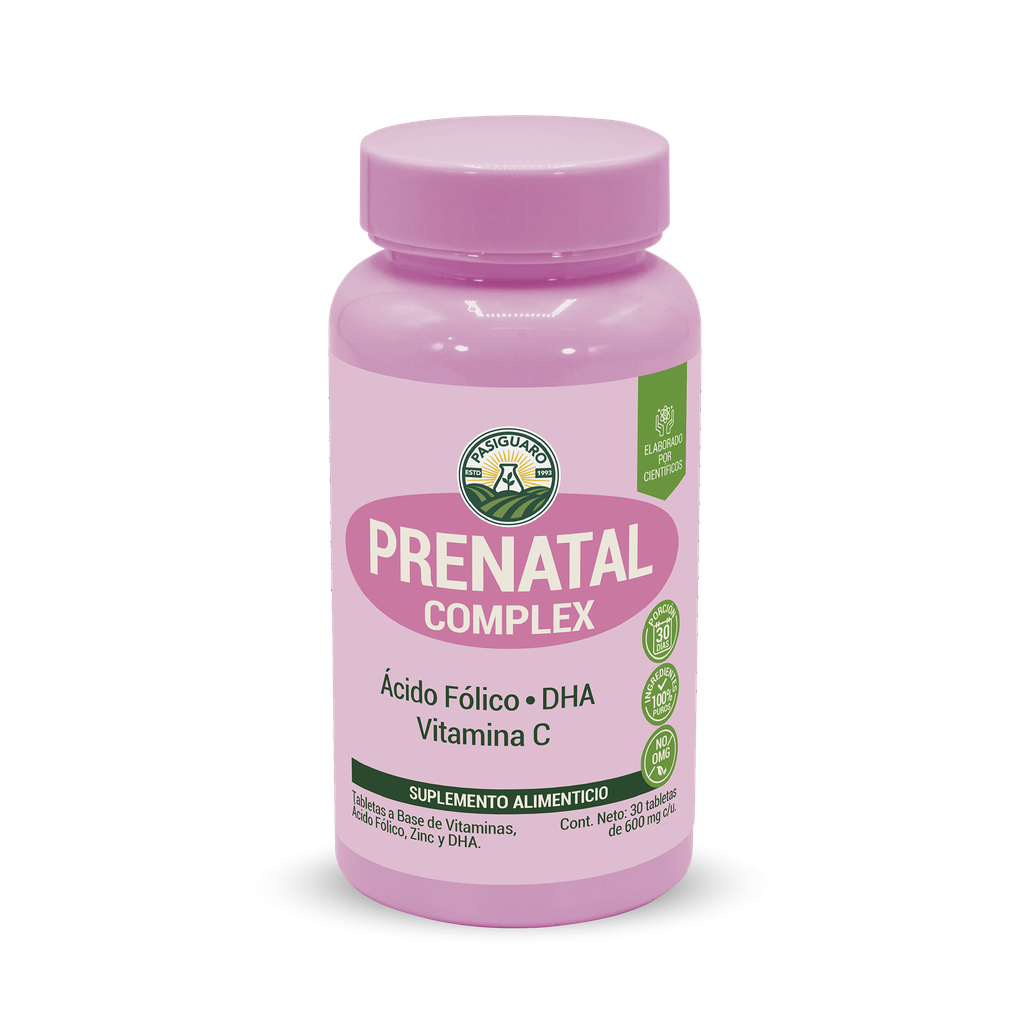 Prenatal Complex 30 Tabletas 600  mg