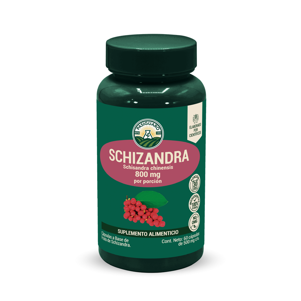 Schizandra 60 cápsulas de 500 mg