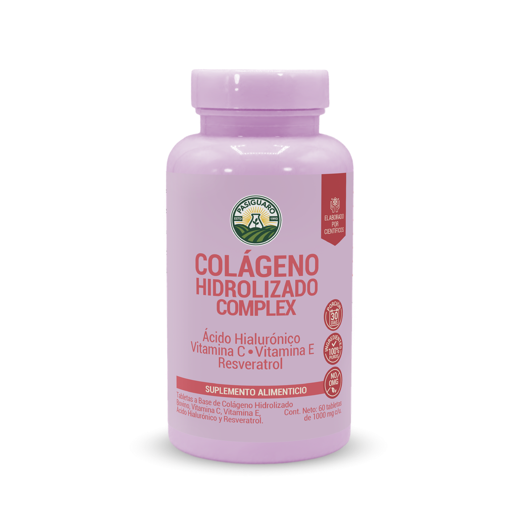 Colágeno Complex Hidrolizado 60 tabletas de 1000 mg