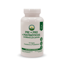 PRE + PRO + POST Bióticos 60 cápsulas de 500 mg