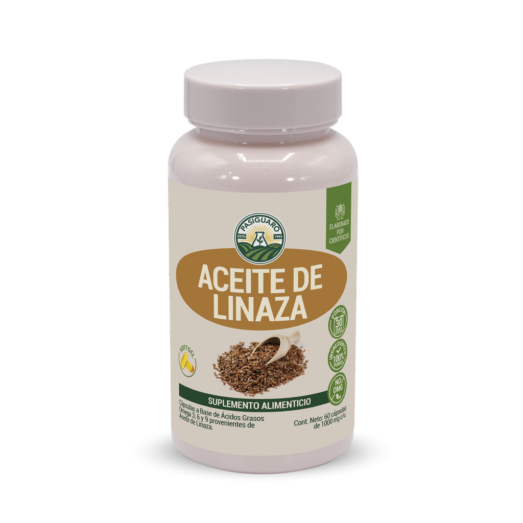 [15-095] Aceite de Linaza 60 caps de 1000 mg