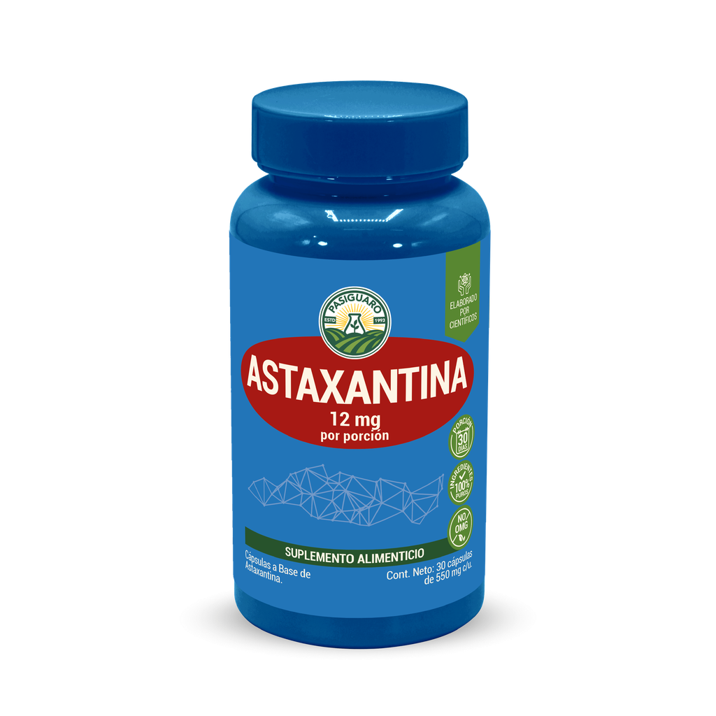 [15-122] Astaxantina 30 cápsulas 550 mg