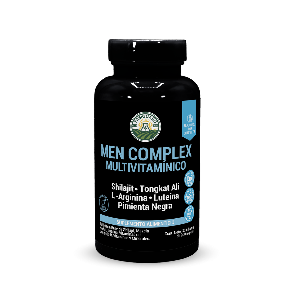 [15-215] MEN COMPLEX Multivitamínico 30 tabletas de 900mg